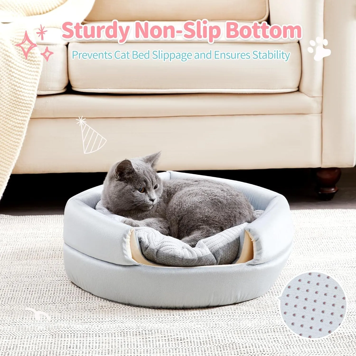 2-In-1 Foldable Cat Houses