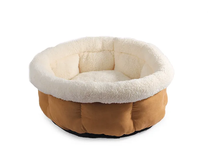 Afb Lamb-Cuddle Bed Tan M