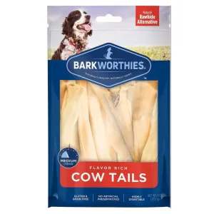 Barkworthies Cow Tails Treats For Dogs (6 oz)