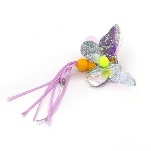 Butterfly Cat Wand Toy: Pole & Attachments