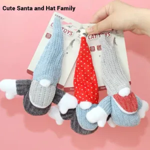 Cat Interactive Play Toy | Santa and Hat