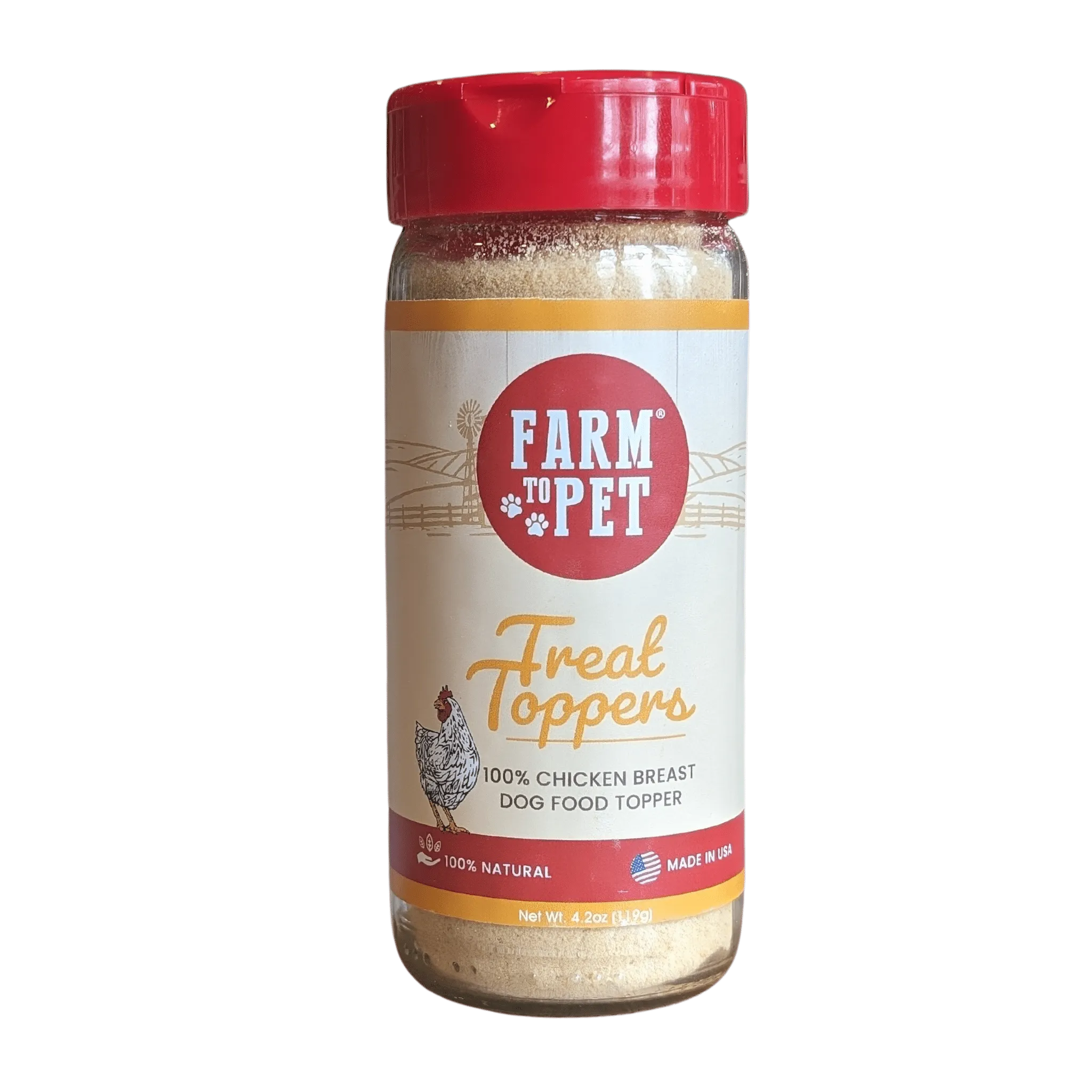 Chicken Treat Dog Food Topper