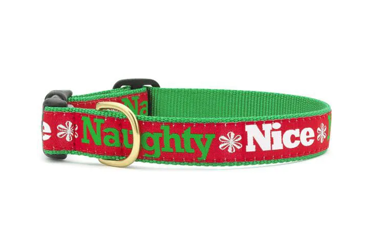 Christmas - Holiday Collars Naughty & Nice