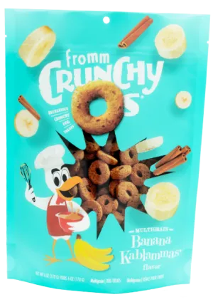 Crunchy O's Banana Kablammas Dog Treats from Fromm