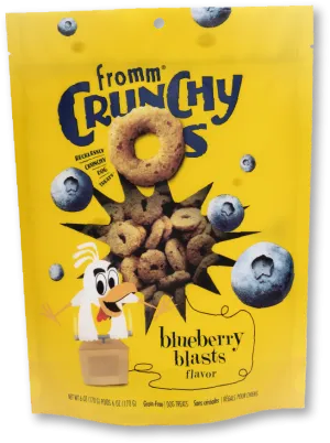 Crunchy O's Blueberry Blast Dog Treats from Fromm