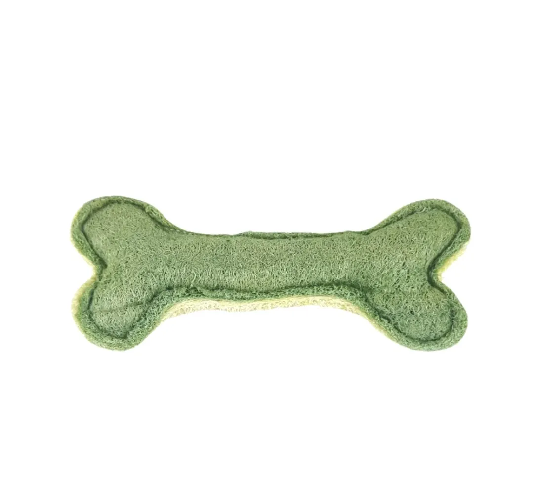 Dental Bone Toy - Loofah Large