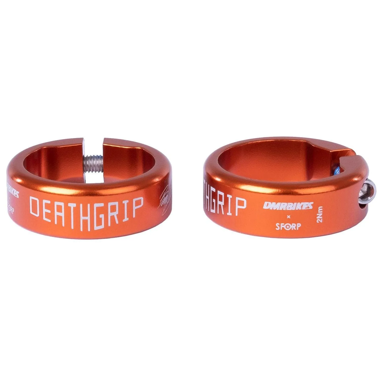 DMR DeathGrip Collar  Orange