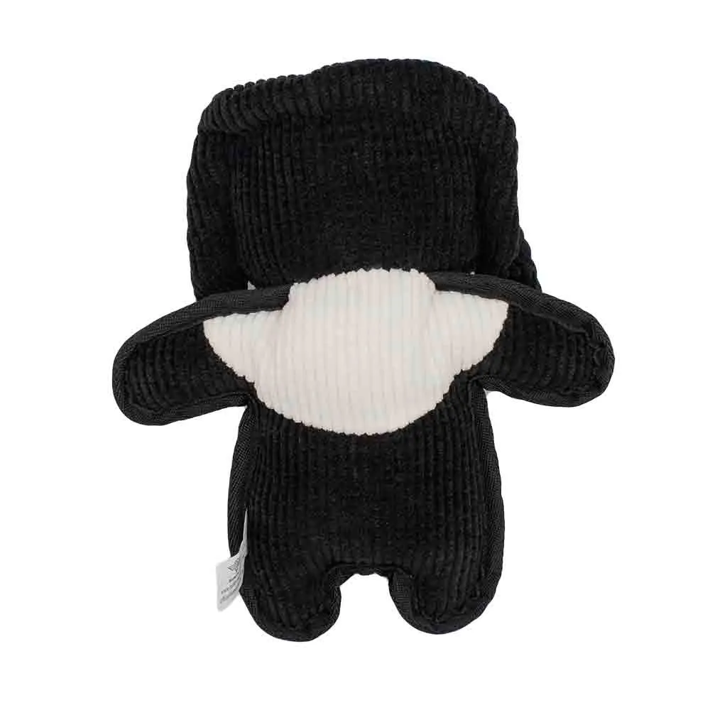 Dog Toy Squeaker Corduroy Plush - The Nun Standing Pose