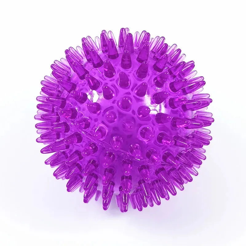 Durable Dog Chew Ball with Teeth Cleaning Features