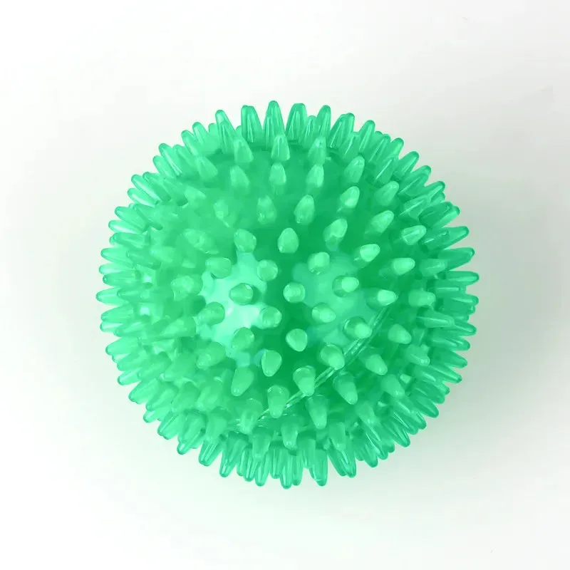 Durable Dog Chew Ball with Teeth Cleaning Features