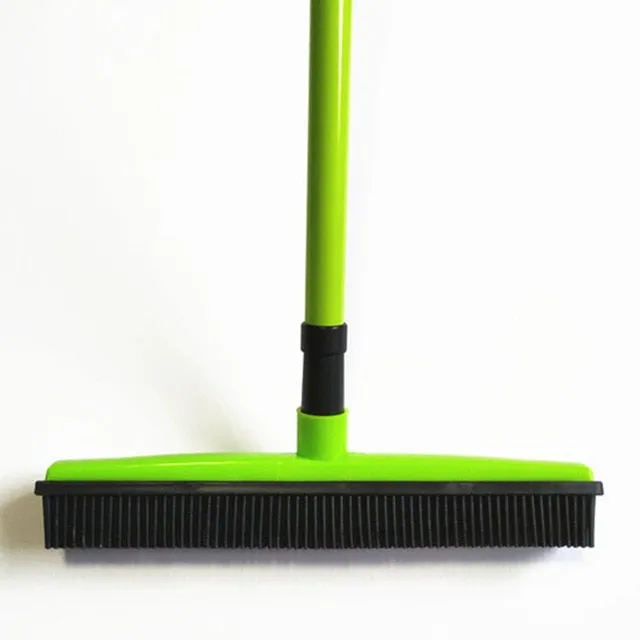 Floor Hair broom Dust Scraper  & Pet rubber Brush Carpet carpet cleaner Sweeper