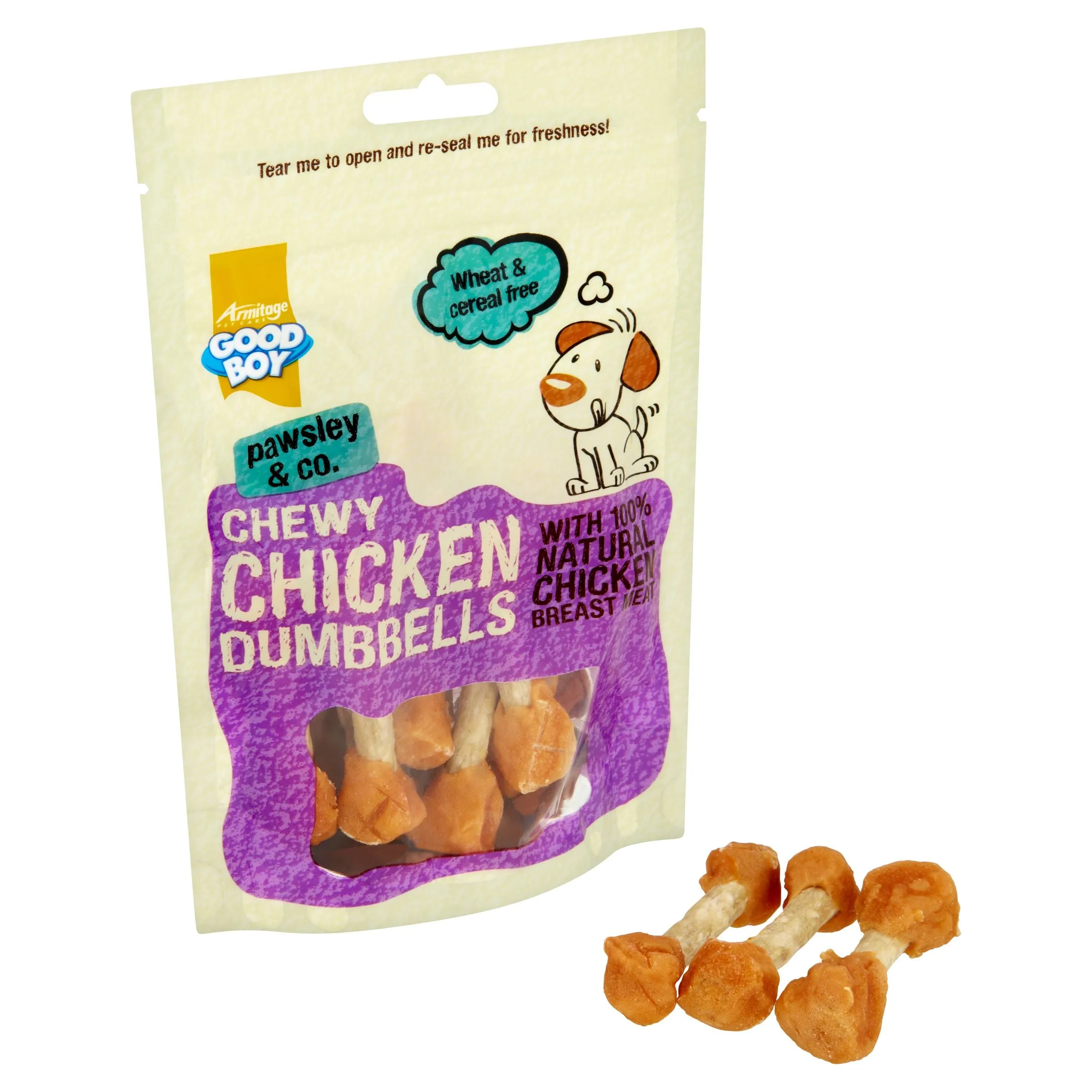 Good Boy Chewy Chicken Dumbbells 8x100g