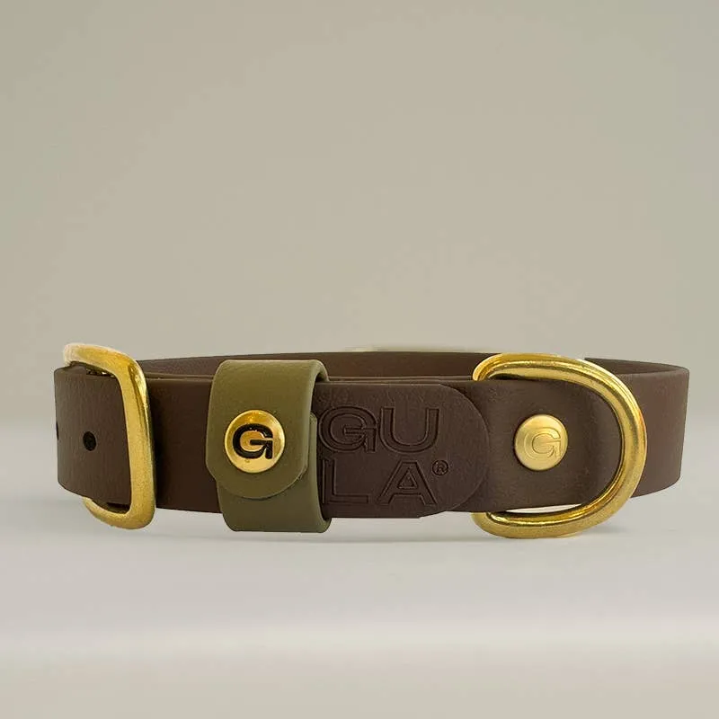 GULA | Biothane Dog Collar - Brown