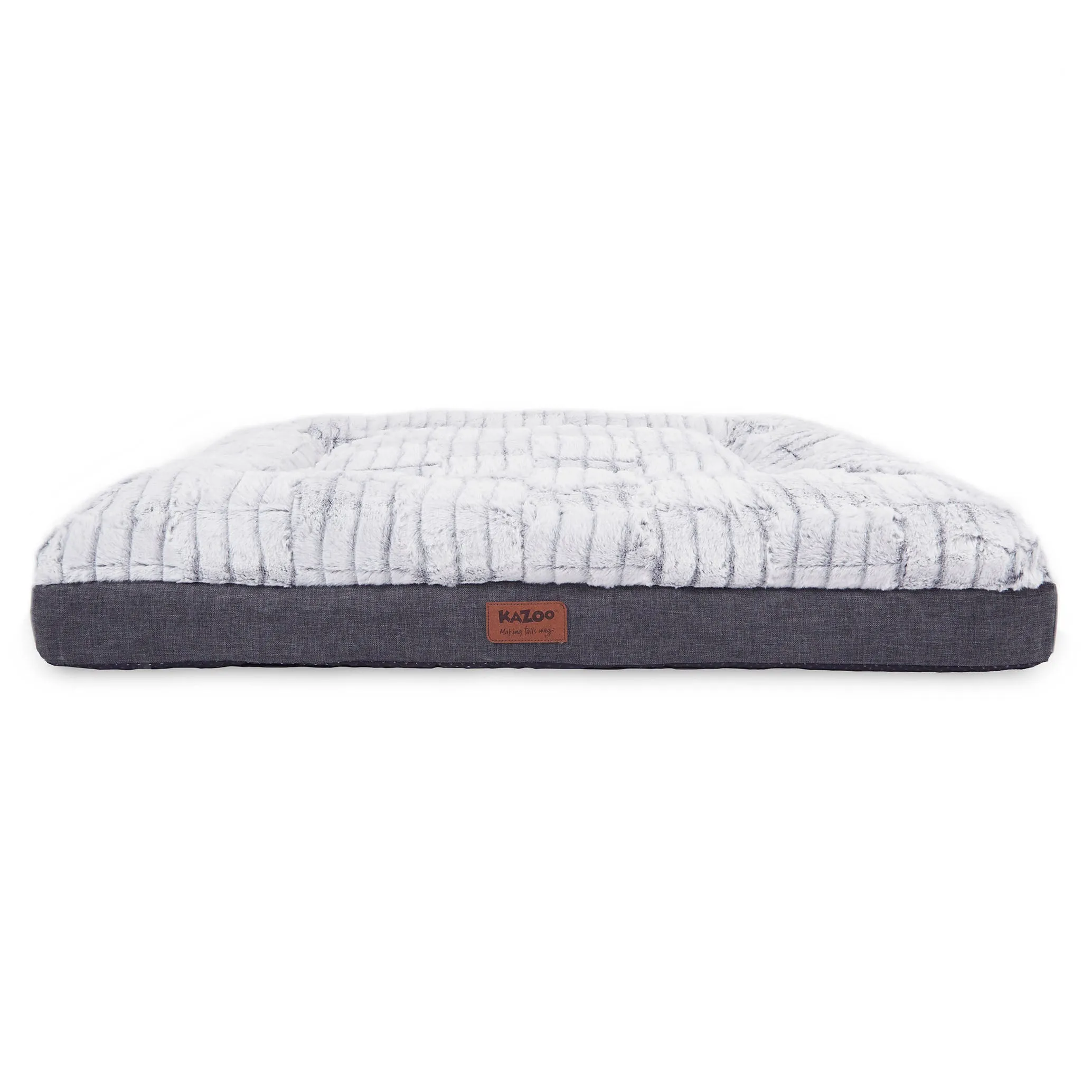 Kazoo Cloud Comfort Medium Grey Dog Bed^^^