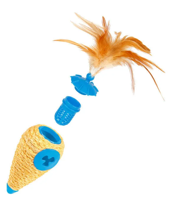 L'Chic 4-In-1 Roll Play Cat Toy