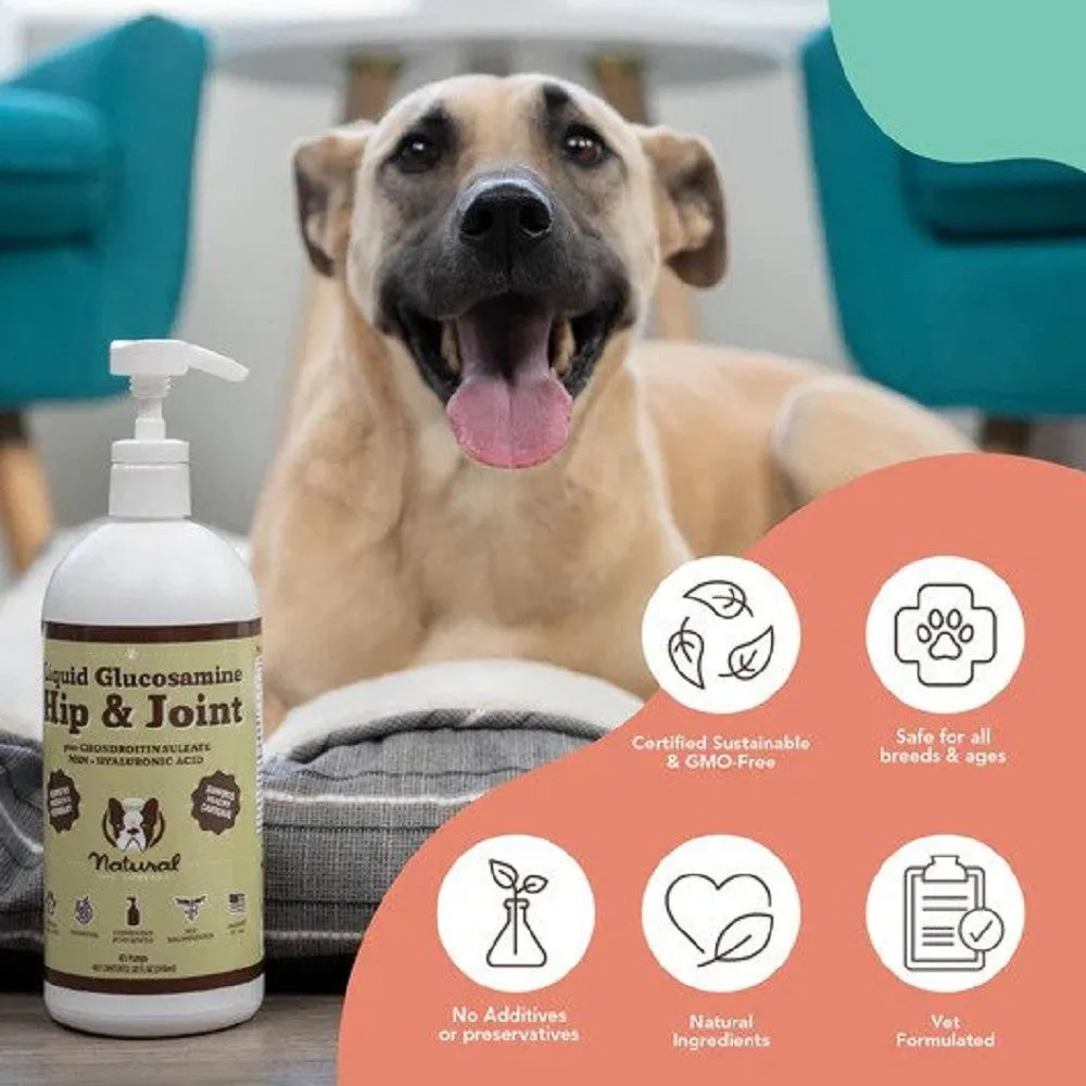 Liquid Glucosamine Hip & joint Oil Food Supplement for Dogs