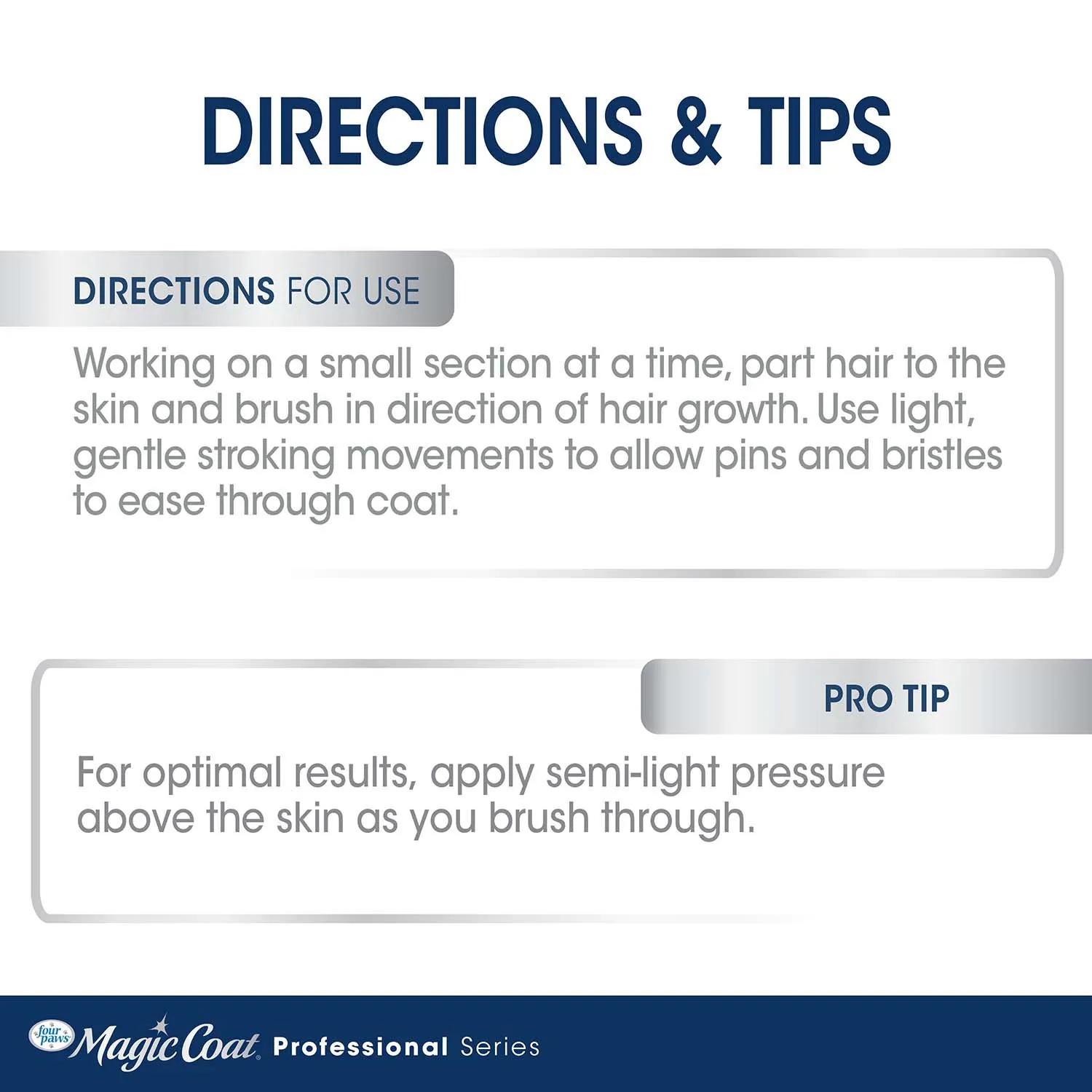 Magic Coat Professional Series Self-Cleaning Slicker Brush