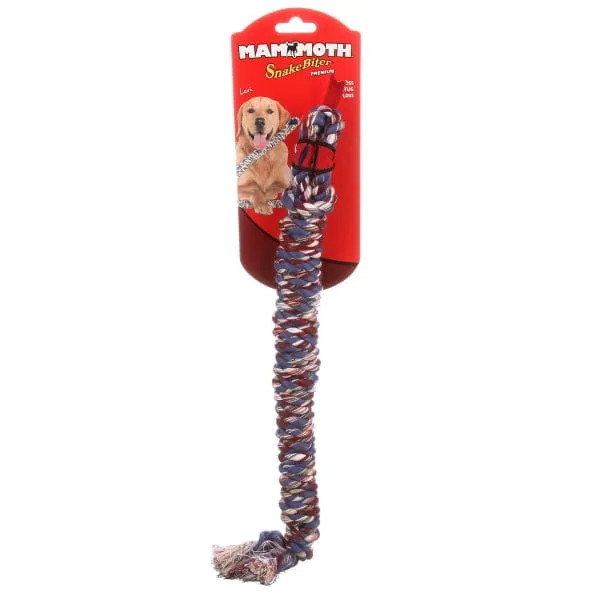 Mammoth SnakeBiter Rope Dog Toy