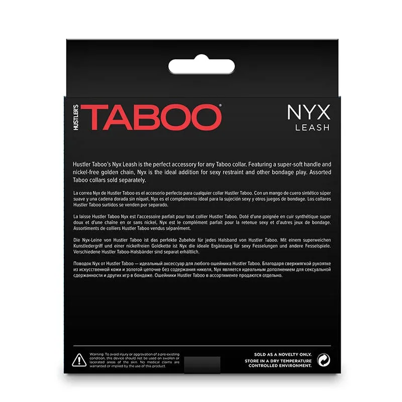 NS Novelties Hustler Taboo Nyx Leash