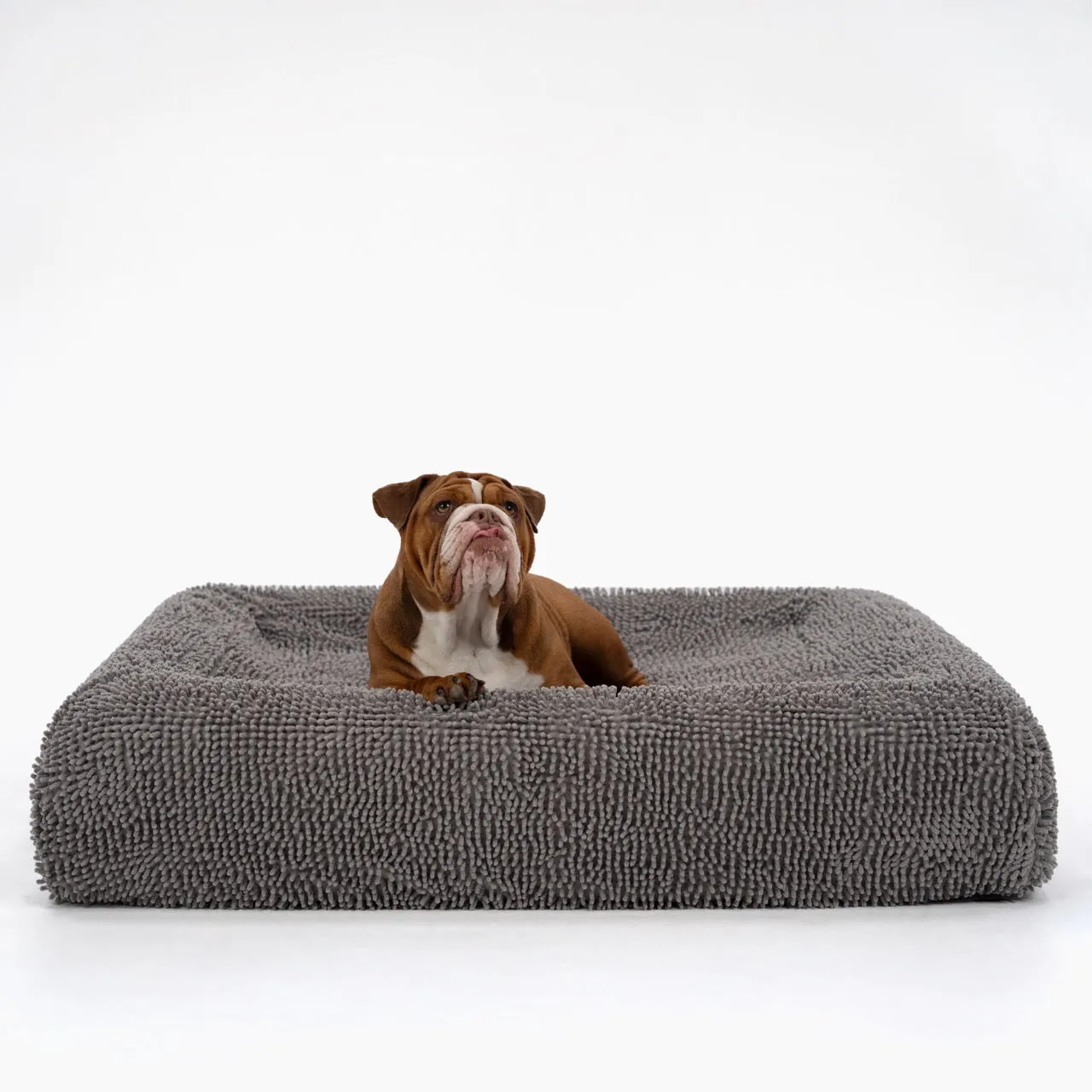 Orthopedic Memory Foam Dog Bed - Grey (Small)