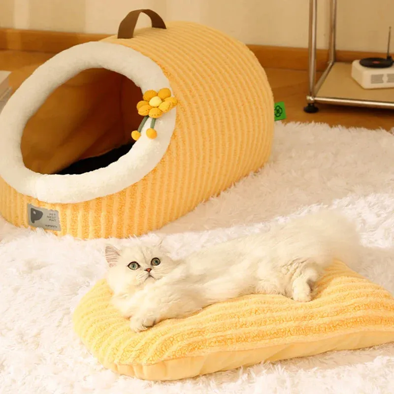 Pat and Pet Emporium | Pet Beds | Cozy Pet House Cave Kennel