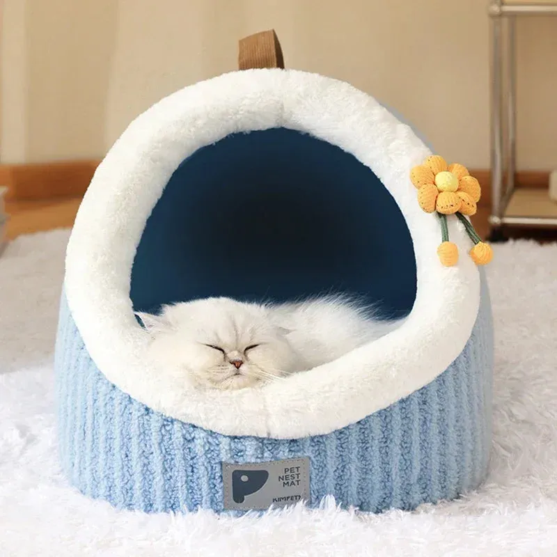 Pat and Pet Emporium | Pet Beds | Cozy Pet House Cave Kennel