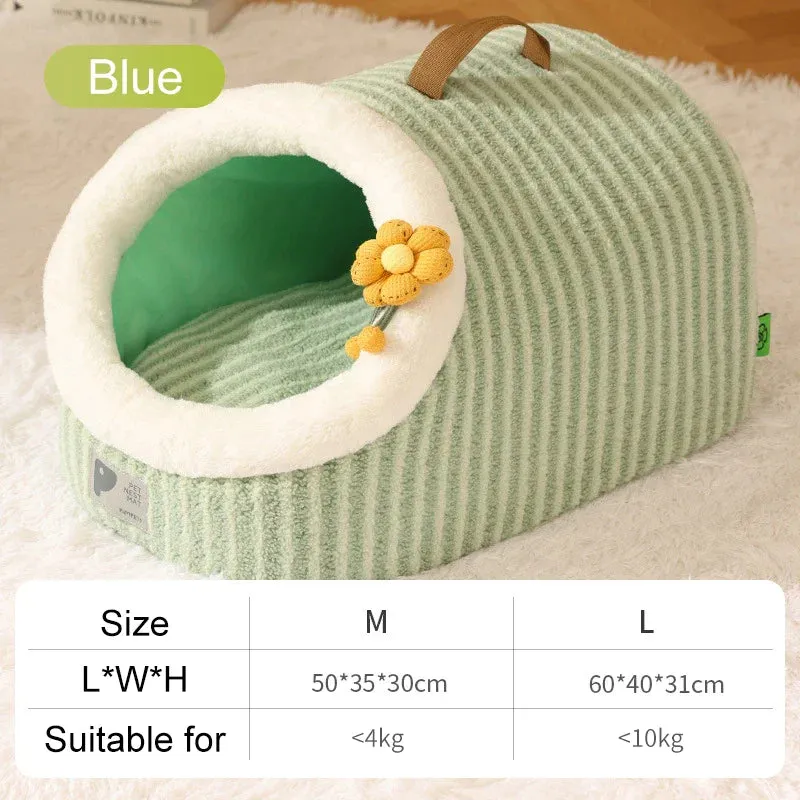 Pat and Pet Emporium | Pet Beds | Cozy Pet House Cave Kennel