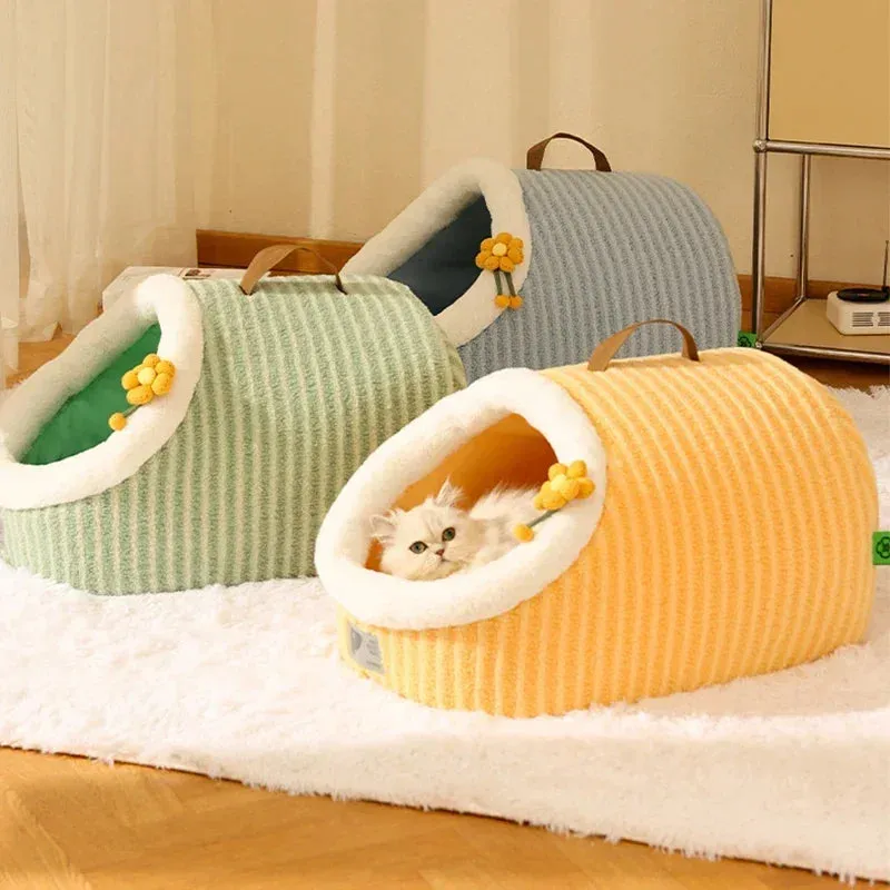 Pat and Pet Emporium | Pet Beds | Cozy Pet House Cave Kennel