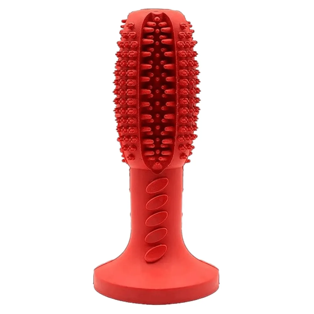 Pawsindia Dental Toy for Dogs (Red)