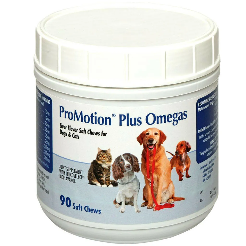 ProMotion Plus Omegas Soft Chews for Cats & Dogs 90ct