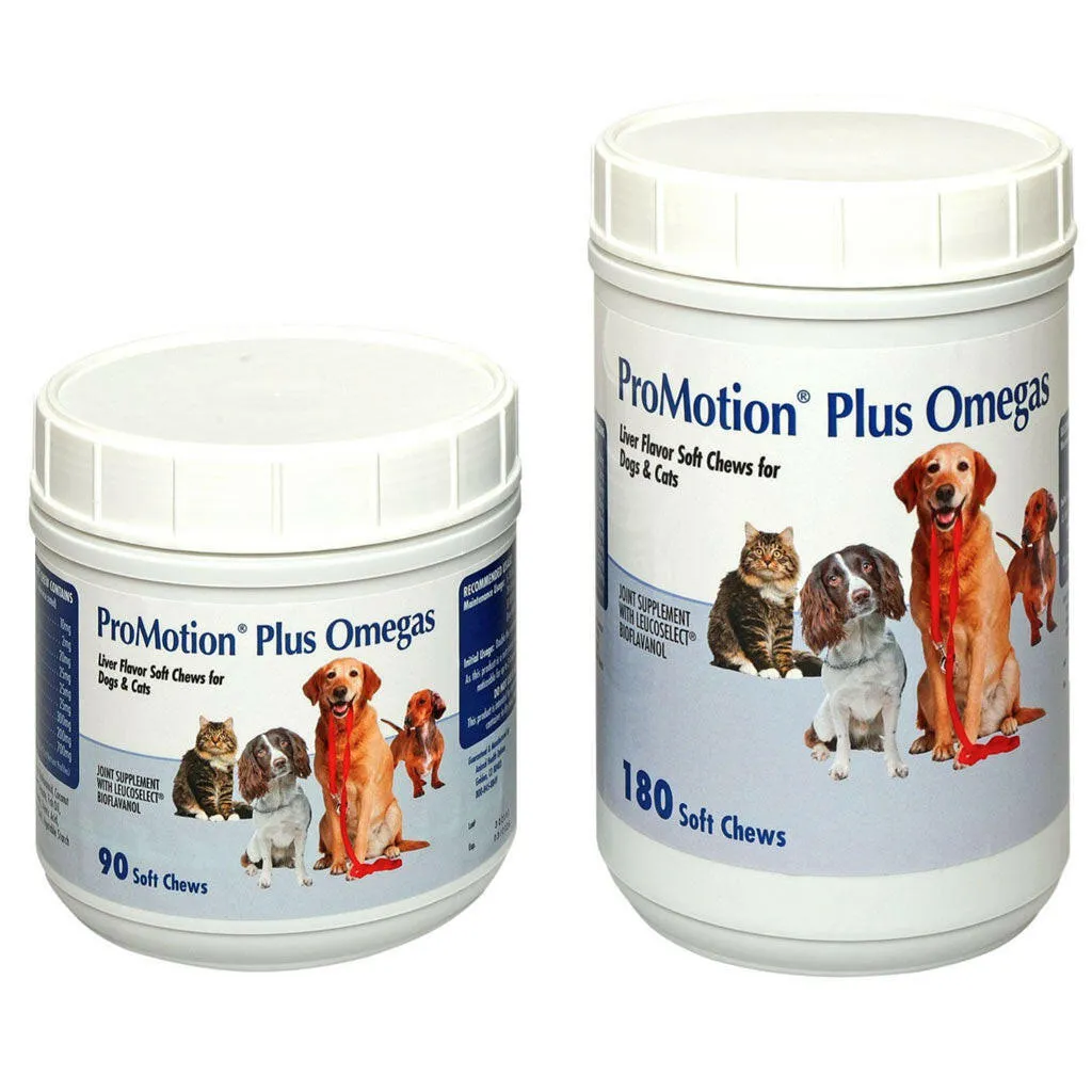 ProMotion Plus Omegas Soft Chews for Cats & Dogs 90ct