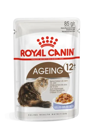 Royal Canin | Cat Wet Food Pouch | Ageing 12  In Jelly - 85g