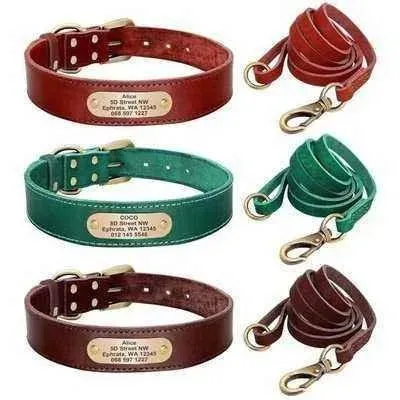 Royal Canine Elegance Personalised Leather Dog Collar & Leash Set 🐾