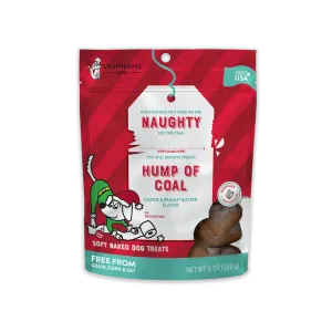 Shamless Naughty Hump of Coal Carob & Peanut Butter Soft Baked Dog Treats (6 oz)