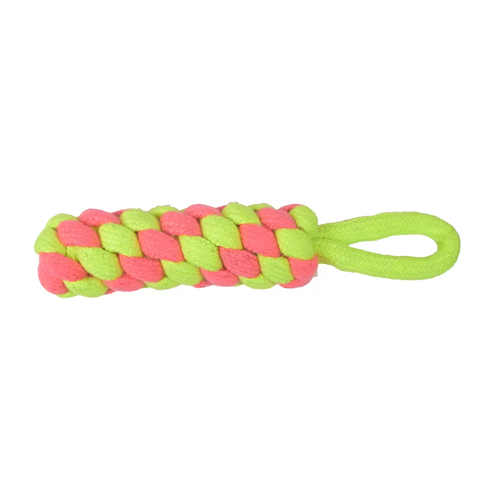 Skatrs Dummy Knotted, Ball and Bone Shaped Rope Chew Toy Combo for Dogs and Cats