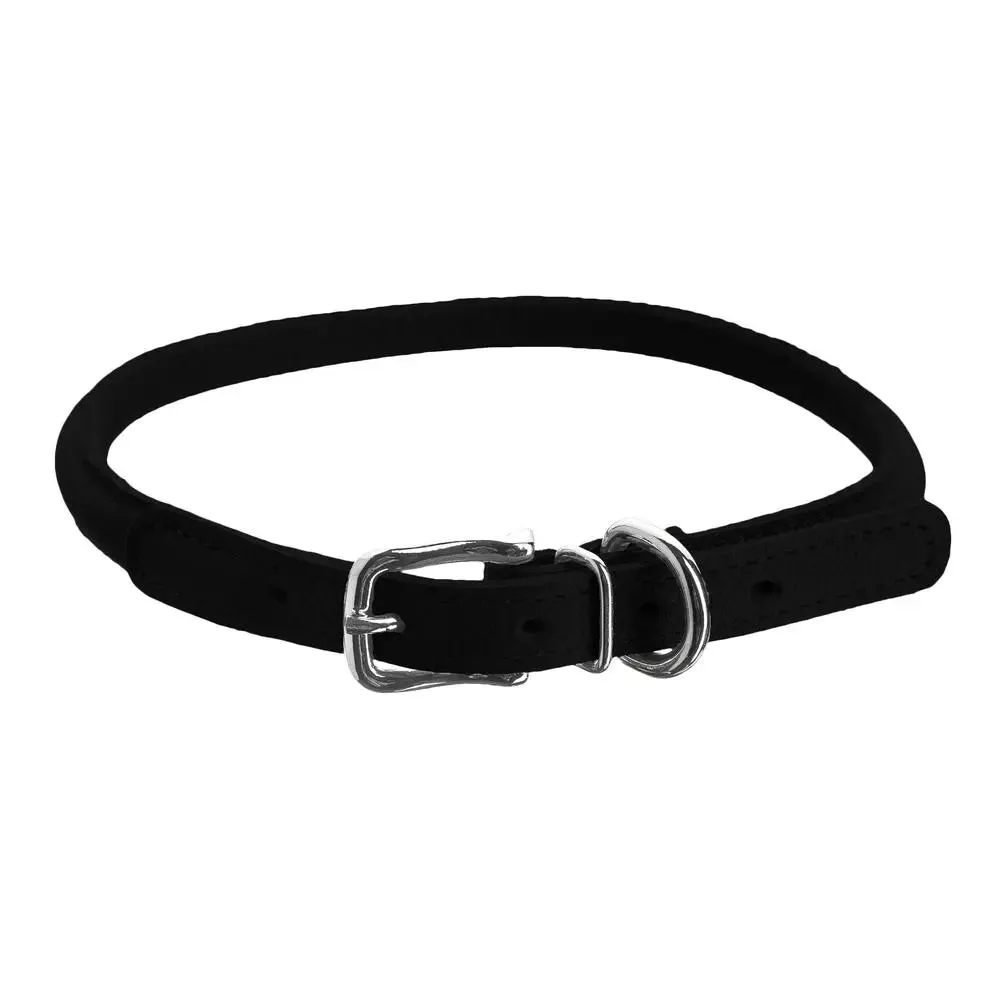 Soft Leather Round Collar