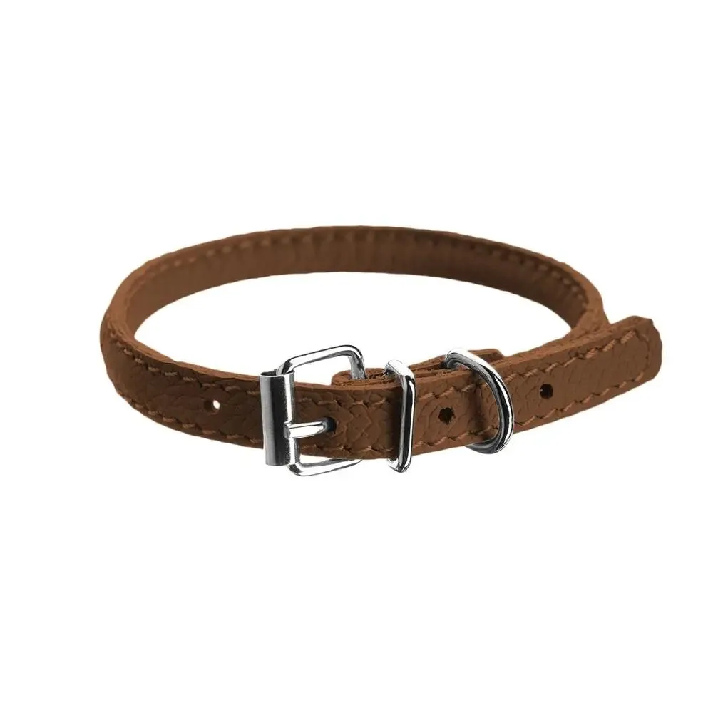 Soft Leather Round Collar