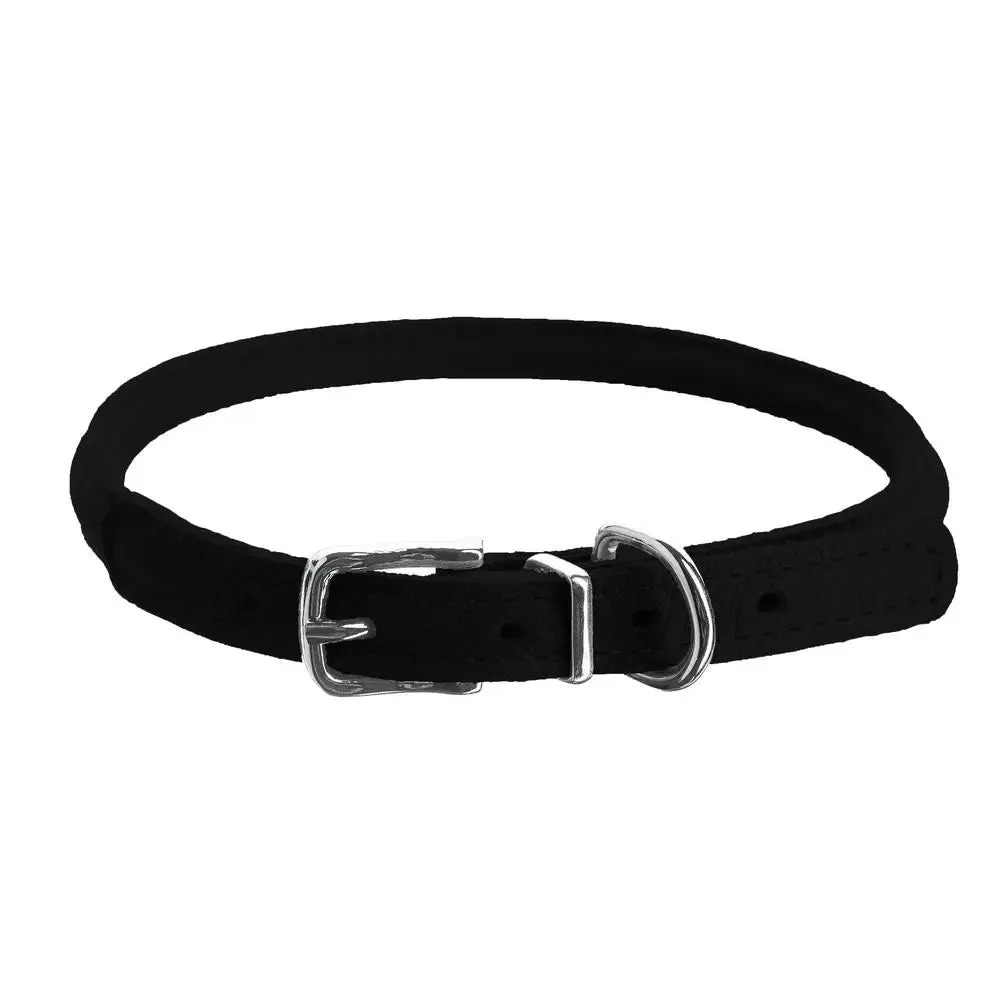 Soft Leather Round Collar