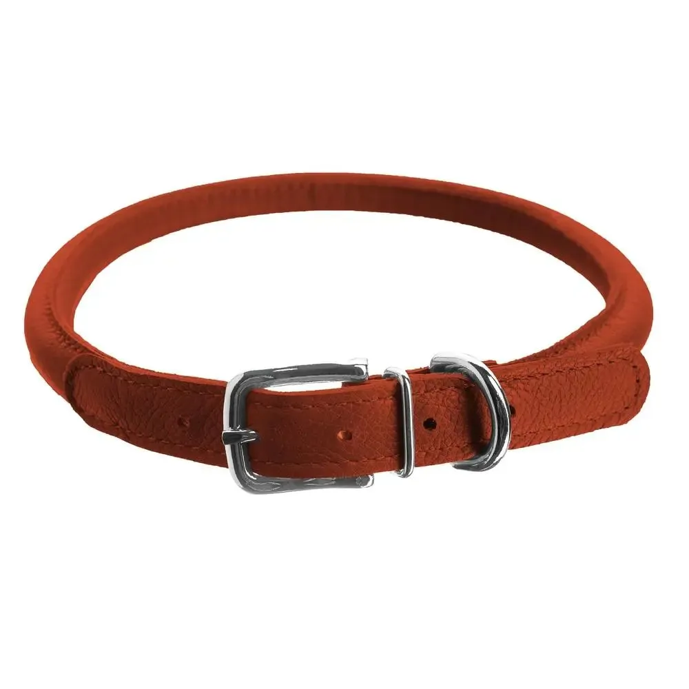 Soft Leather Round Collar