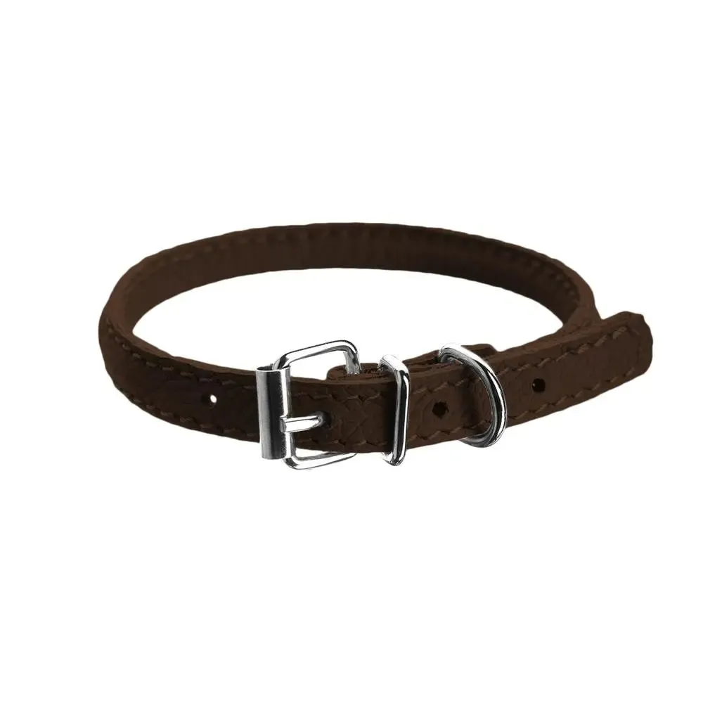 Soft Leather Round Collar