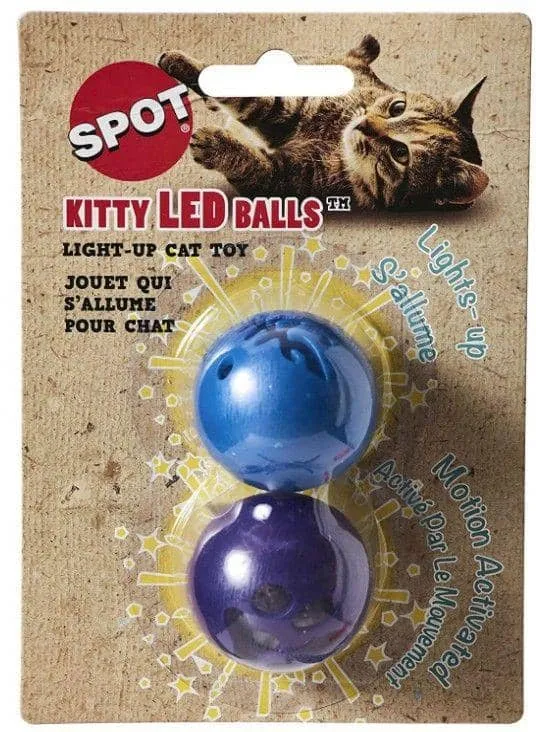 Spot Kitty LED Light Up Cat Toy - 2 count