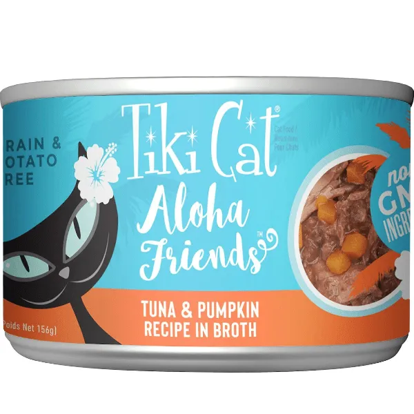 Tiki Cat Aloha Friends Tuna & Pumpkin Recipe Canned Cat Food