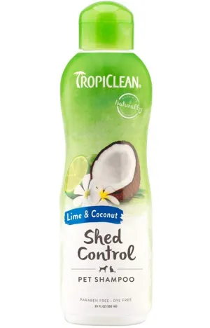 TropiClean Lime & Coconut Shed Control Shampoo for Pets