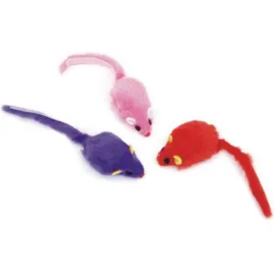 Turbo Fur Mice Cat Toys 3-Pack