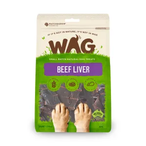 WAG Dog Treat Beef Liver 200g